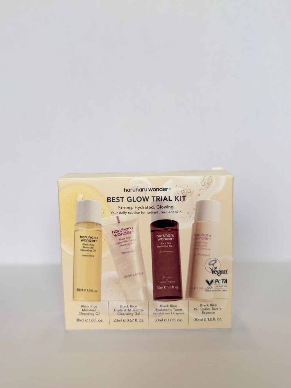 haruharu wonder Best Glow Trial Kit